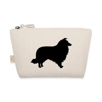 Collie - Bio-Täschchen - Natur - Vorne