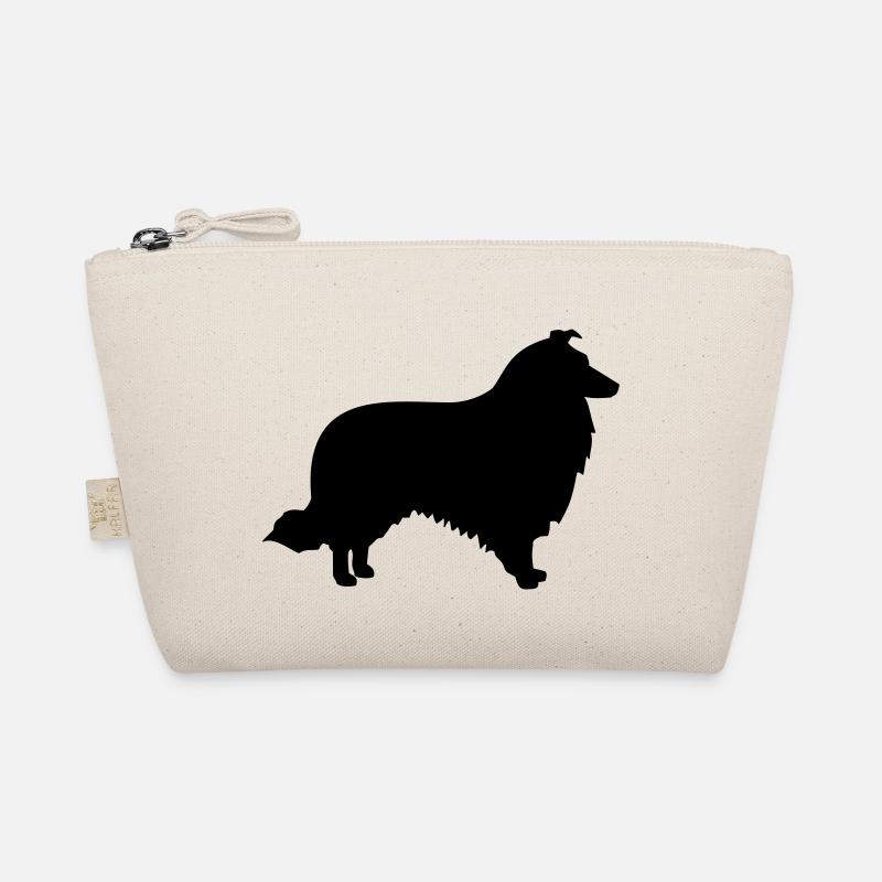 Collie - Bio-Täschchen - Natur