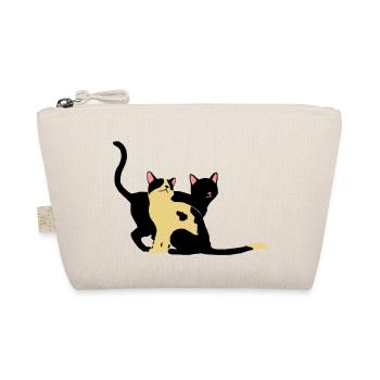 2 chats - Trousse biologique - nature - Devant
