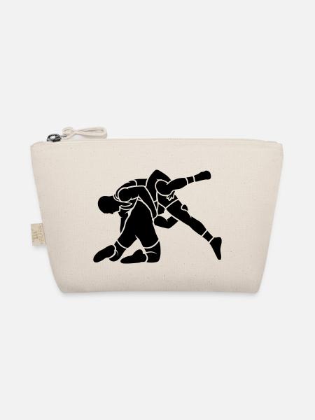 wrestling throw - Organic Pouch - nature - Front