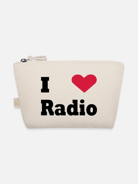 i love radio - Bio-Täschchen - Natur
