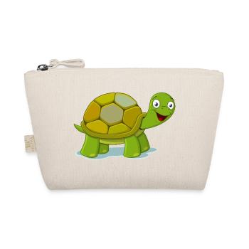sea turtle tortoise schildkroete5 - Bio-Täschchen - Natur - Vorne