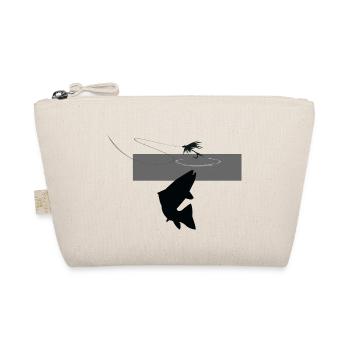 Model 42 - Rising trout - Organic Pouch - nature - Front