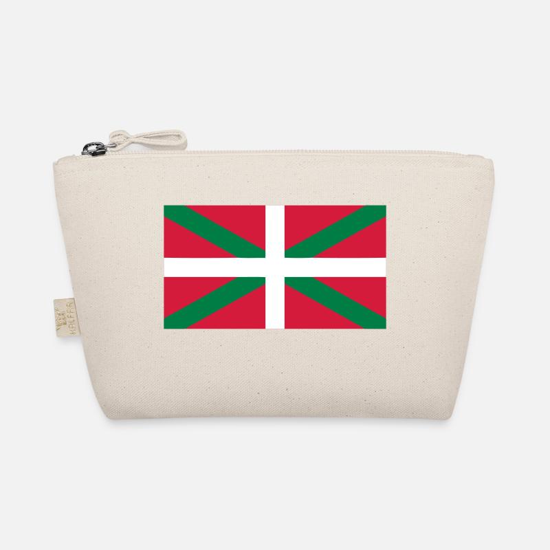 ikurrina - baskische Flagge - Bio-Täschchen - Natur