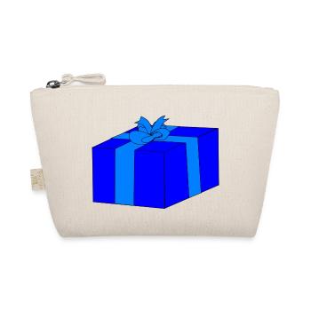 christmas winter reindeer santa claus ugly chr - Organic Pouch - nature - Front