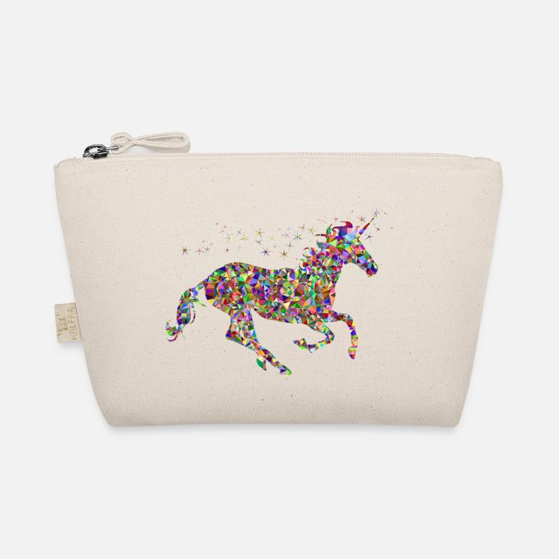 Regenbogen Einhorn Sparkles Bio-Täschchen