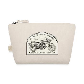 Classic Supersport Motoring - Bio-Täschchen - Natur - Vorne