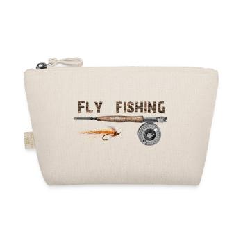 Fly fishing - Bio-Täschchen - Natur - Vorne