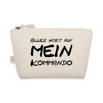 Alles hört auf mein Kommando - Bio-Täschchen - Natur - Vorne