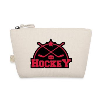 hockey_design_f2 - Bio-Täschchen - Natur - Vorne