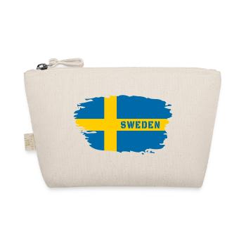 Drapeau de la Suède / Cadeau Scandinavie Stockholm - Trousse biologique - nature - Devant
