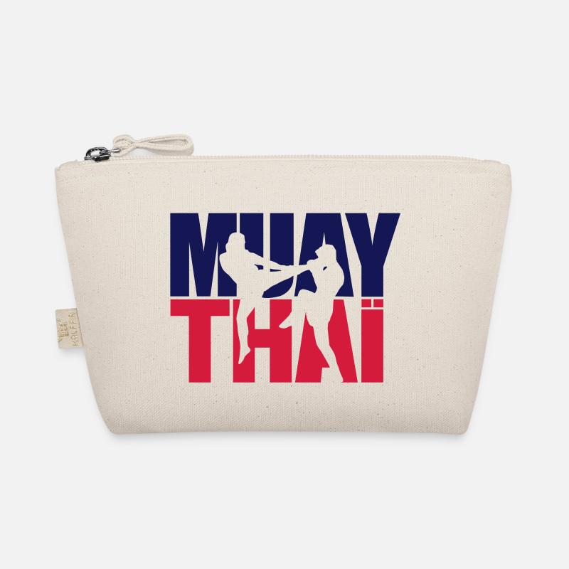 Muay thai logo boxe thailandaise Trousse biologique