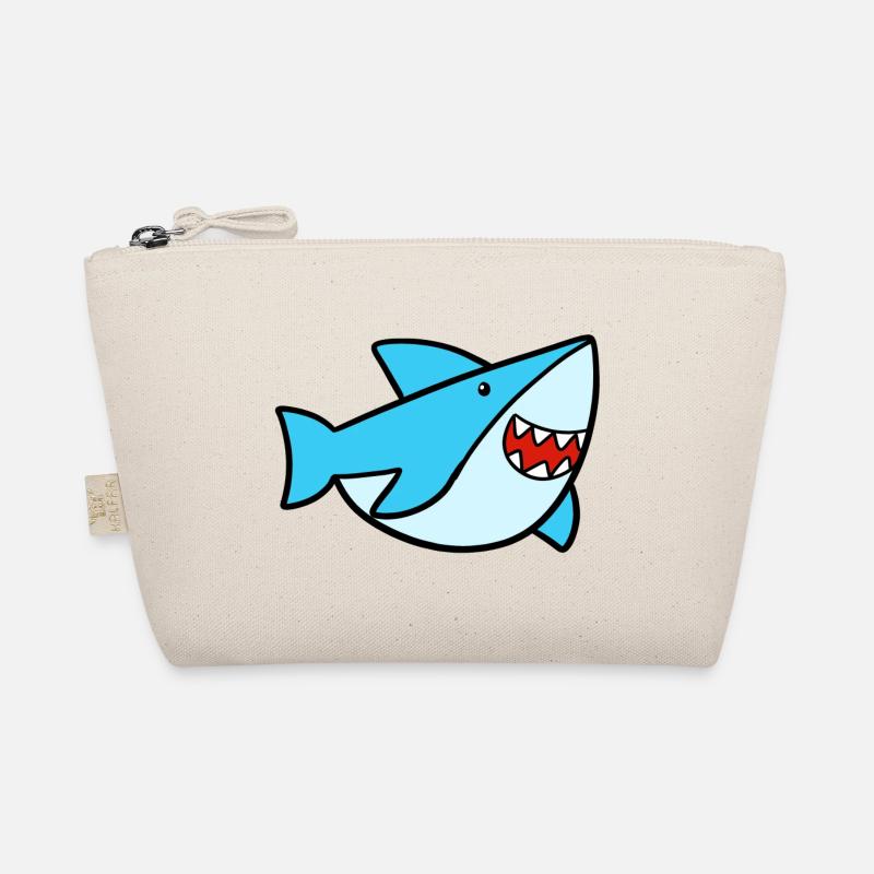 Cute shark Organic Pouch
