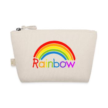 Rainbow rainbow LGBT - Organic Pouch - nature - Front