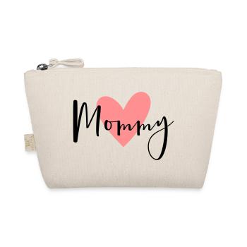 Mommy heart love gift - Organic Pouch - nature - Front
