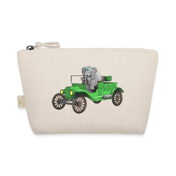 Voiture de bande dessinée drôle drôle - Trousse biologique - nature - Devant