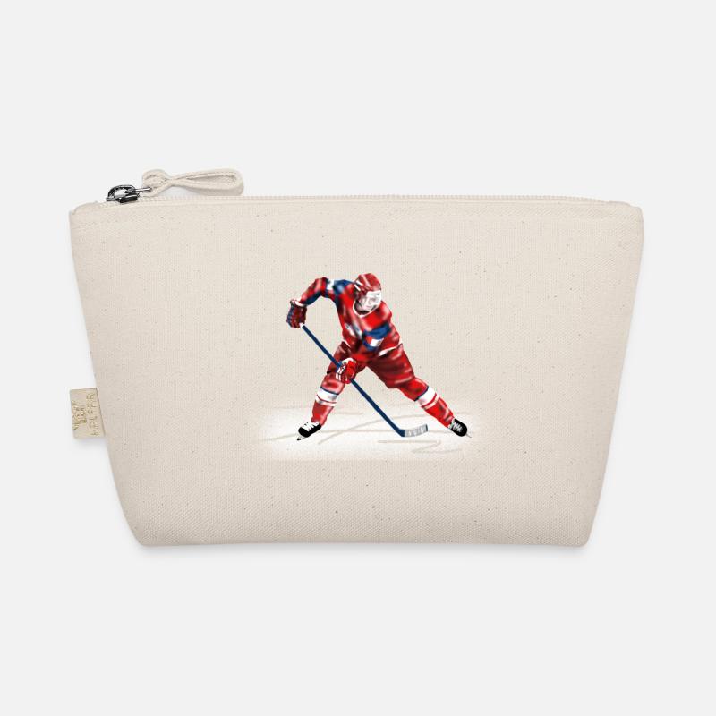 Hockey - Bio-Täschchen - Natur