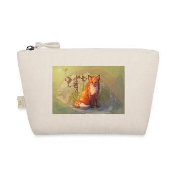 Herbst Fuchs Poster - Bio-Täschchen - Natur - Vorne
