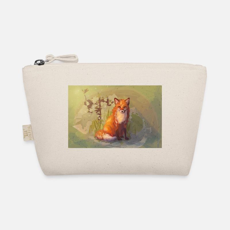 Autumn Fox Poster Organic Pouch