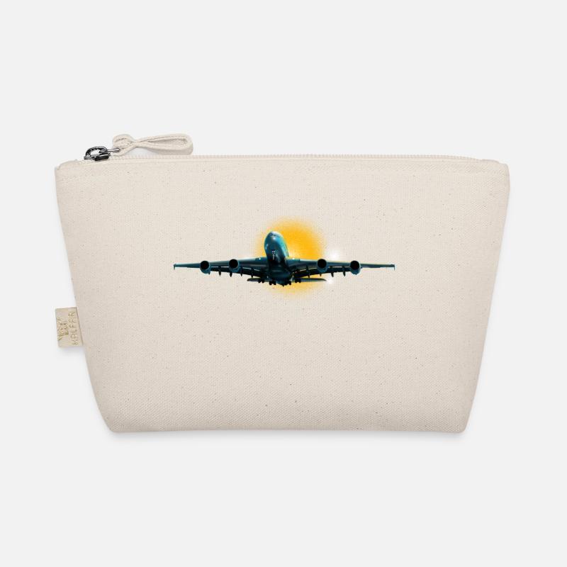 largest airliner - Organic Pouch - nature