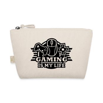 Gaming (is my Life) - Bio-Täschchen - Natur - Vorne