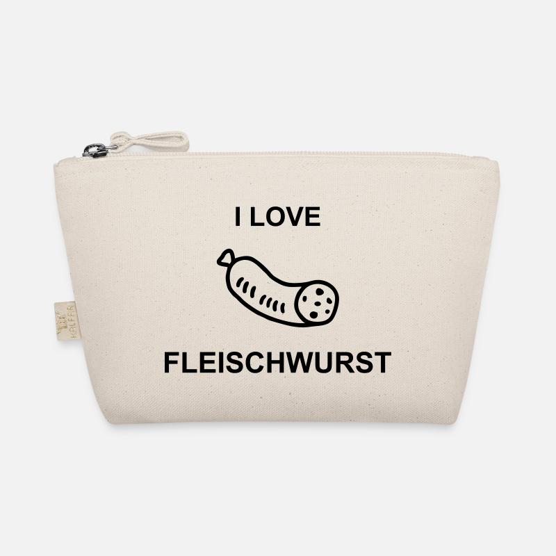 I Love Fleischwurst - Bio-Täschchen - Natur