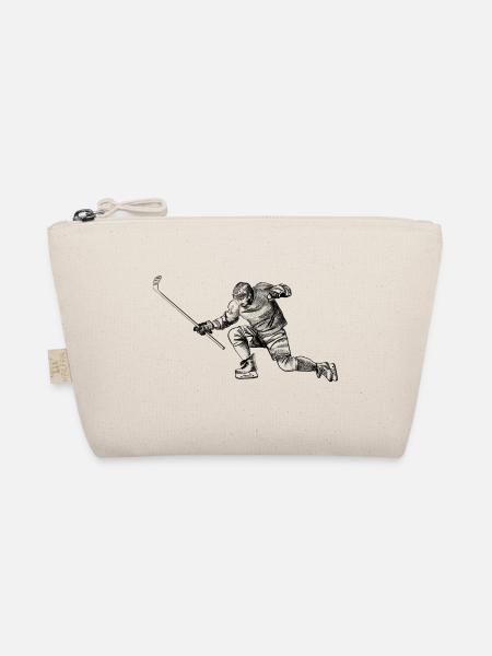 Eishockey - Bio-Täschchen - Natur