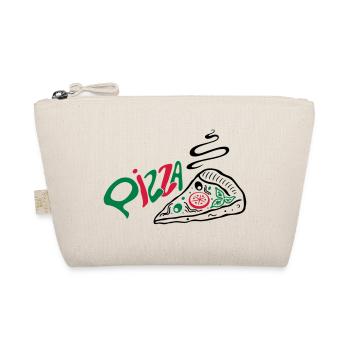 Big slice of Pizza, Italian food. - Organic Pouch - nature - Front