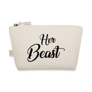 Her beauty - Organic Pouch - nature - Front