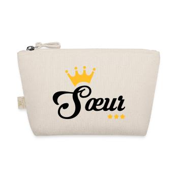 Soeur Soeurette Frère Naissance Bébé Sœur - Trousse biologique - nature - Devant