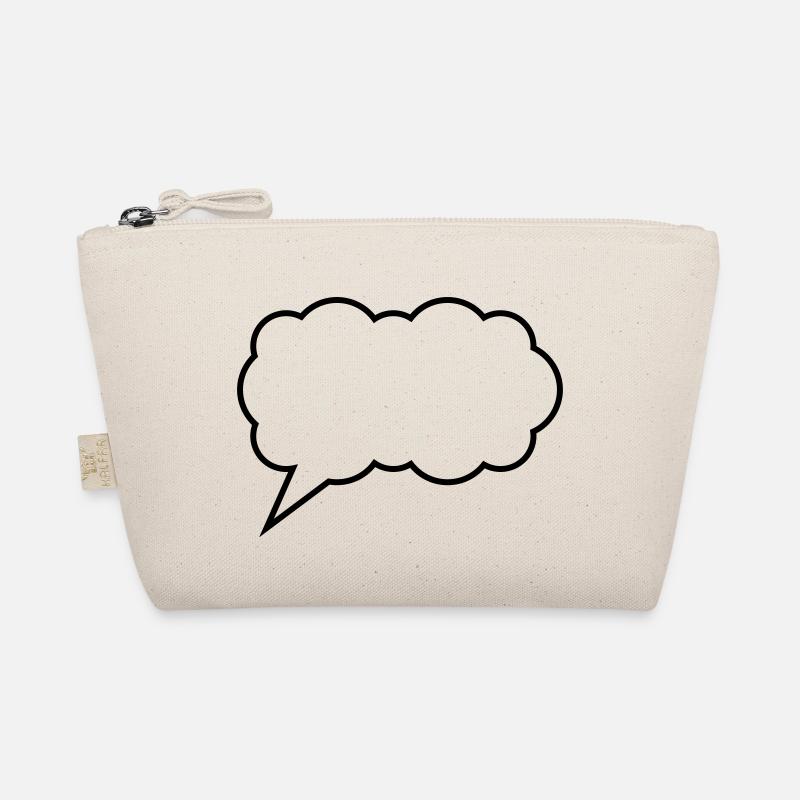 sprechblase cloud Bio-Täschchen