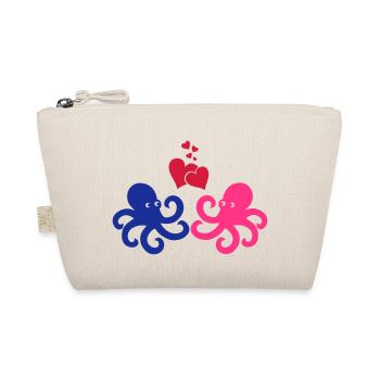 kraken_in_love_02 - Organic Pouch - nature - Front