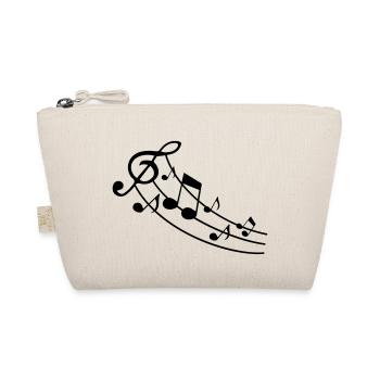 music design musiknote - Bio-Täschchen - Natur - Vorne
