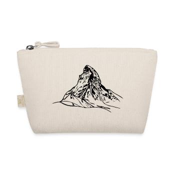 Matterhorn mountain, Alps, Switzerland Horn mountains - Organic Pouch - nature - Front