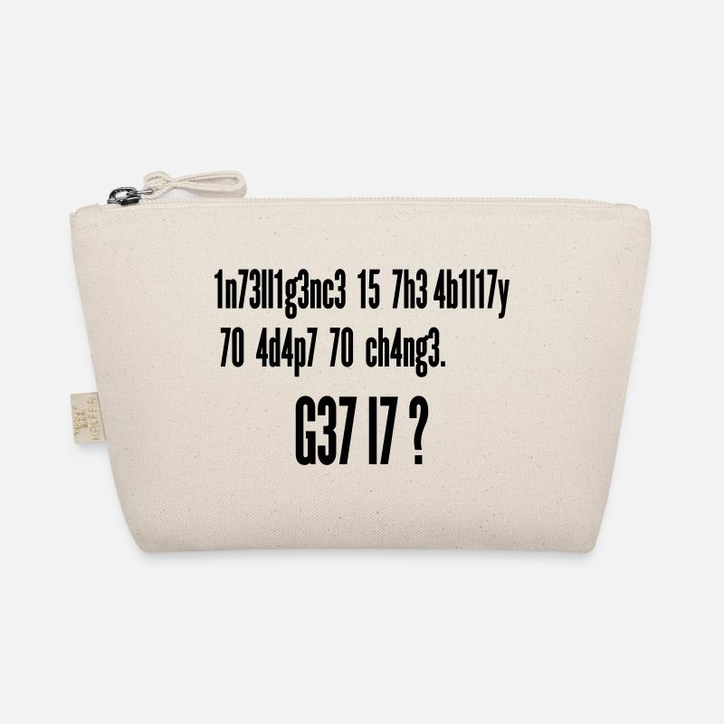 Intelligence : Capacité à s’adapter au changement | Leet Art Trousse biologique