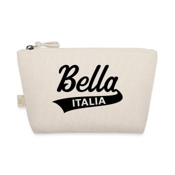 Bella Italia (Italy Italian / I Love Italy) - Organic Pouch - nature - Front