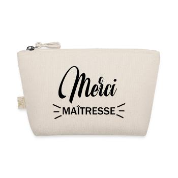 Merci Maîtresse, cadeau fin d'année pour maîtresse - Trousse biologique - nature - Devant