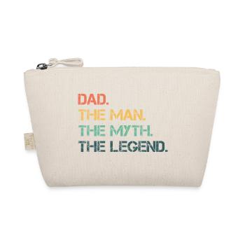 Dad The Man The Myth The Legend Father's Day - Trousse biologique - nature - Devant