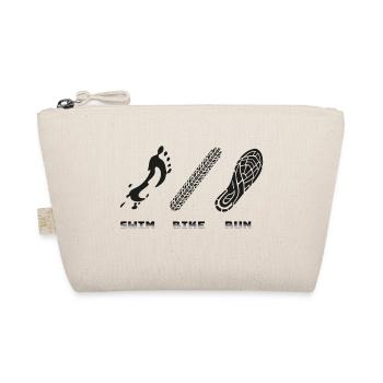 Swim Bike Run - Organic Pouch - nature - Front