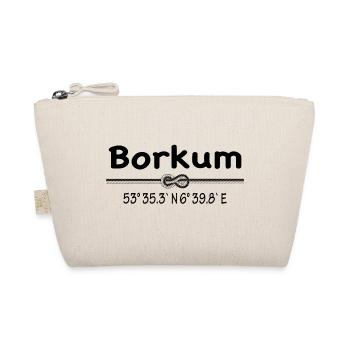 Coordinates Borkum - Organic Pouch - nature - Front