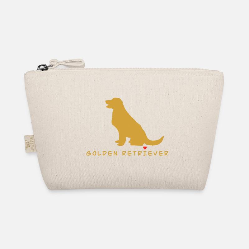 Golden Retriever - Bio-Täschchen - Natur
