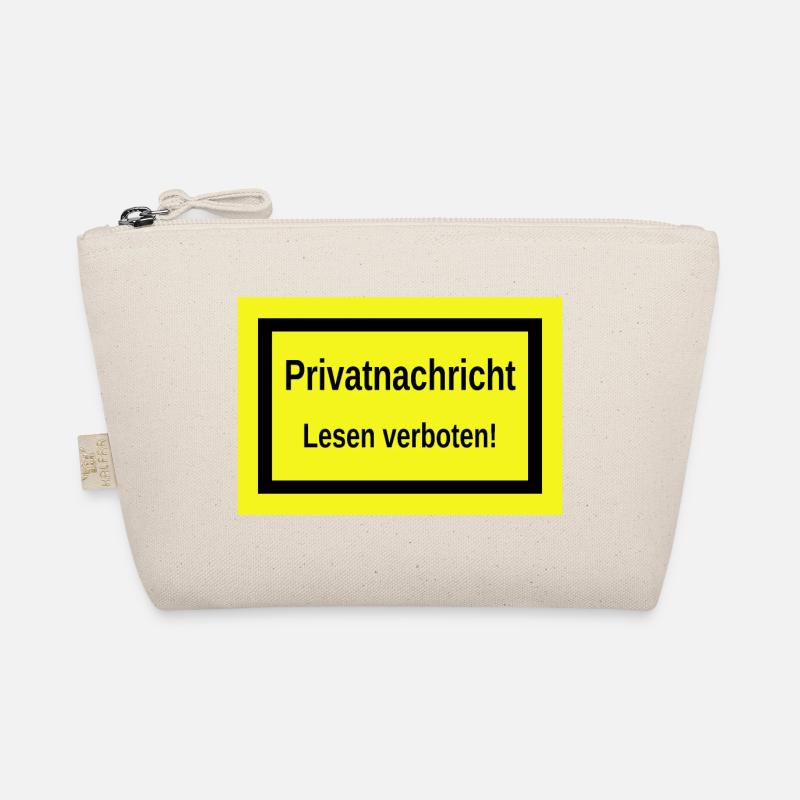 Lustiger Spruch - Bio-Täschchen - Natur