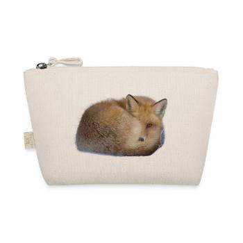 cute fox - süßer Fuchs - Bio-Täschchen - Natur - Vorne