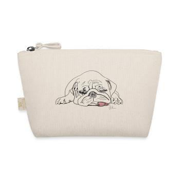 Mops - Bio-Täschchen - Natur - Vorne