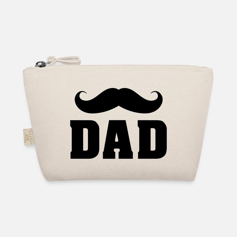 Dad mustache father gentlemen dad mustache Organic Pouch