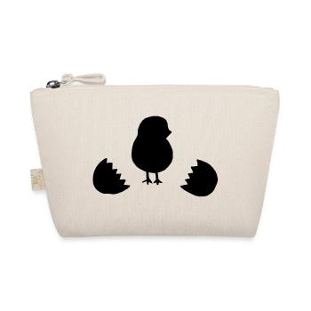 Baby-Küken-Ei - Bio-Täschchen - Natur - Vorne
