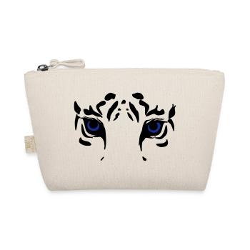 tiger head - Organic Pouch - nature - Front