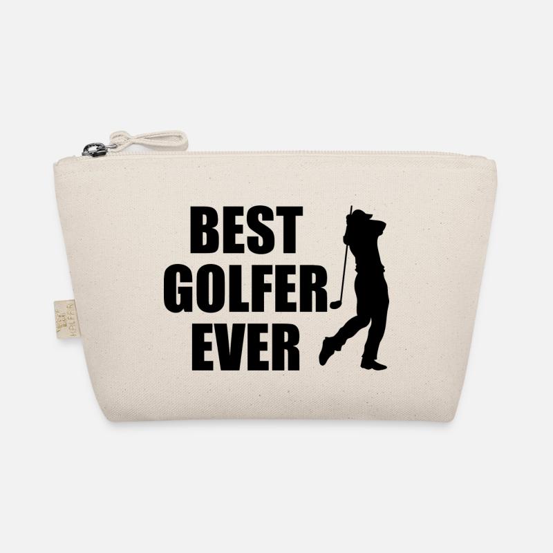Best golfer ever Geschenk Sport Golf Hole Bio-Täschchen