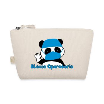 Panda-Betriebsblock - Bio-Täschchen - Natur - Vorne