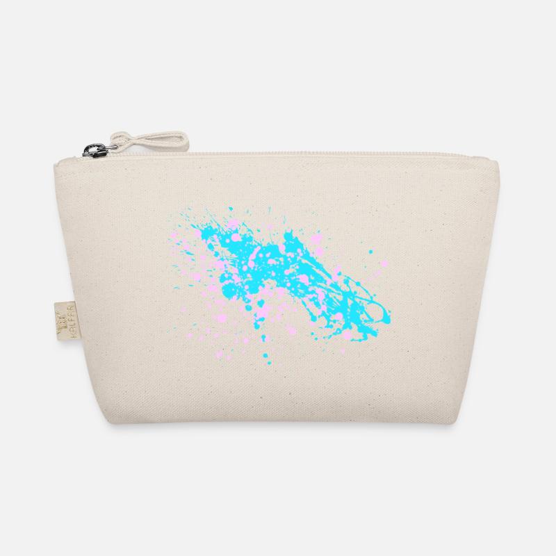 Paint splatter! Colorful. Gift. Organic Pouch